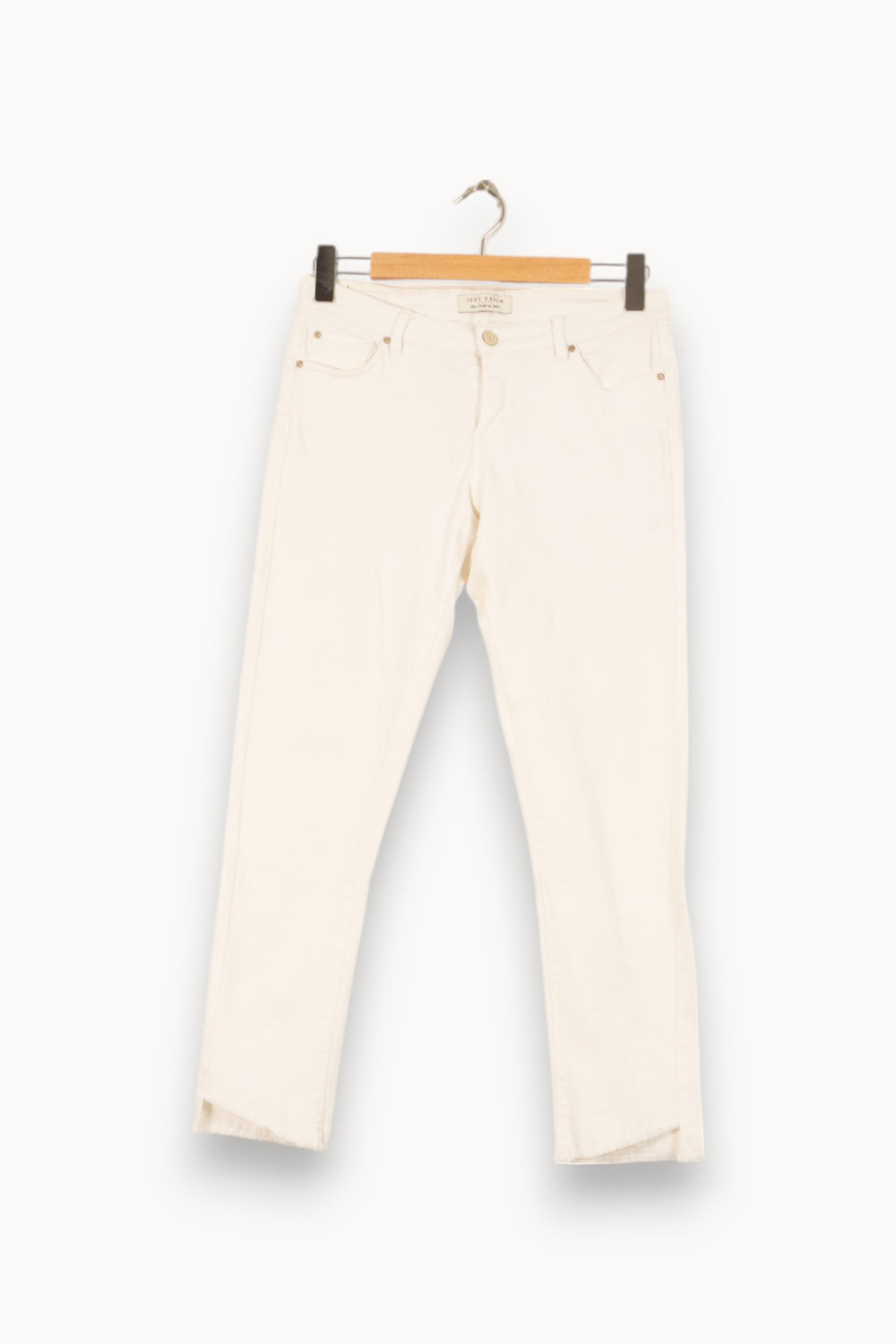 Jean Blanc - Taille L/40 de la marque IKKS | PARAD53621 - Vendu par Paradigme - Image 2