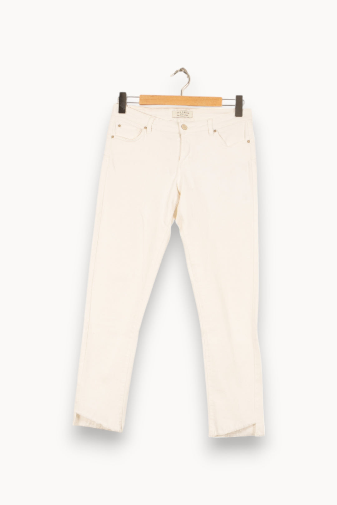 Jean Blanc - Taille L/40 de la marque IKKS | PARAD53621 - Vendu par Paradigme - Image 2