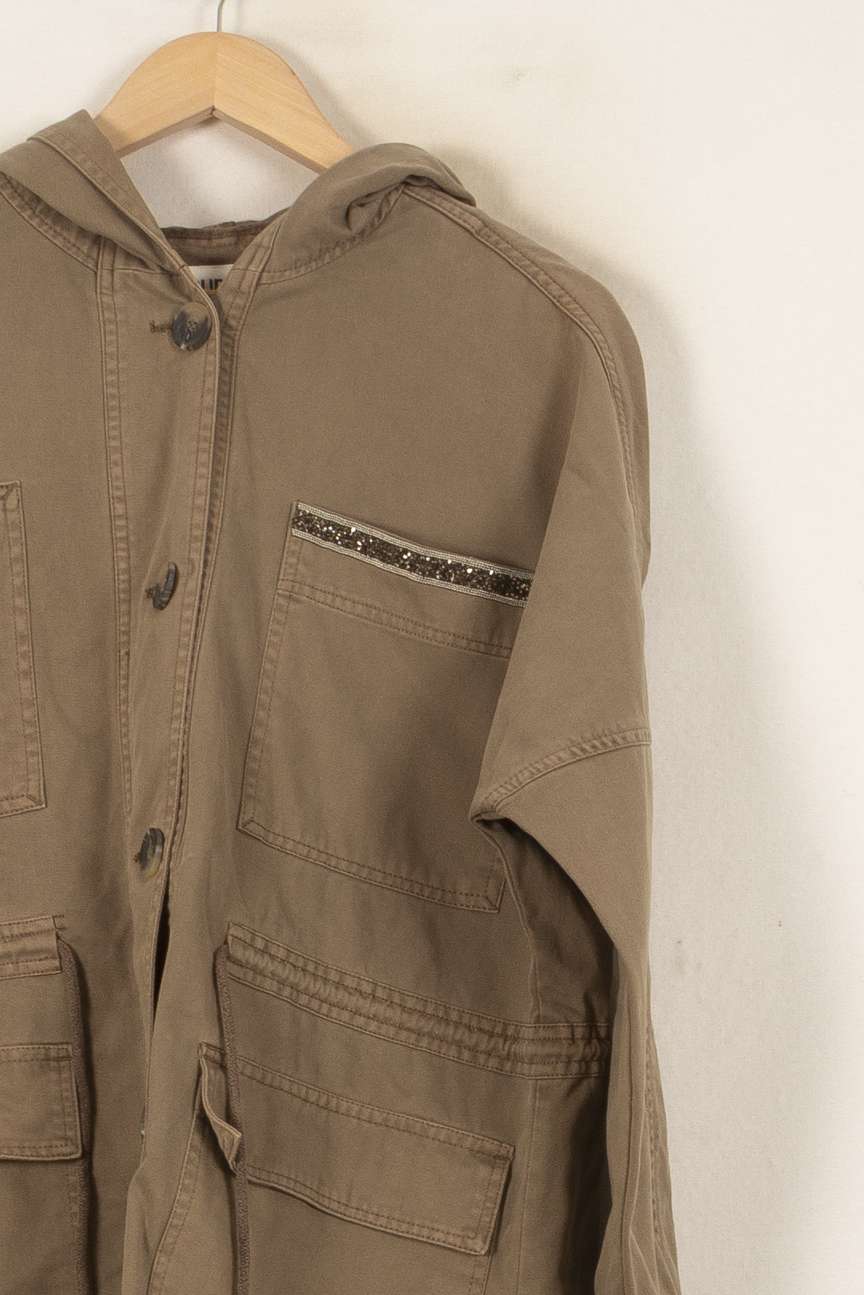 Parka Marron - Taille S/36 de la marque Sud express | PARAD53624 - Vendu par Paradigme - Image 3