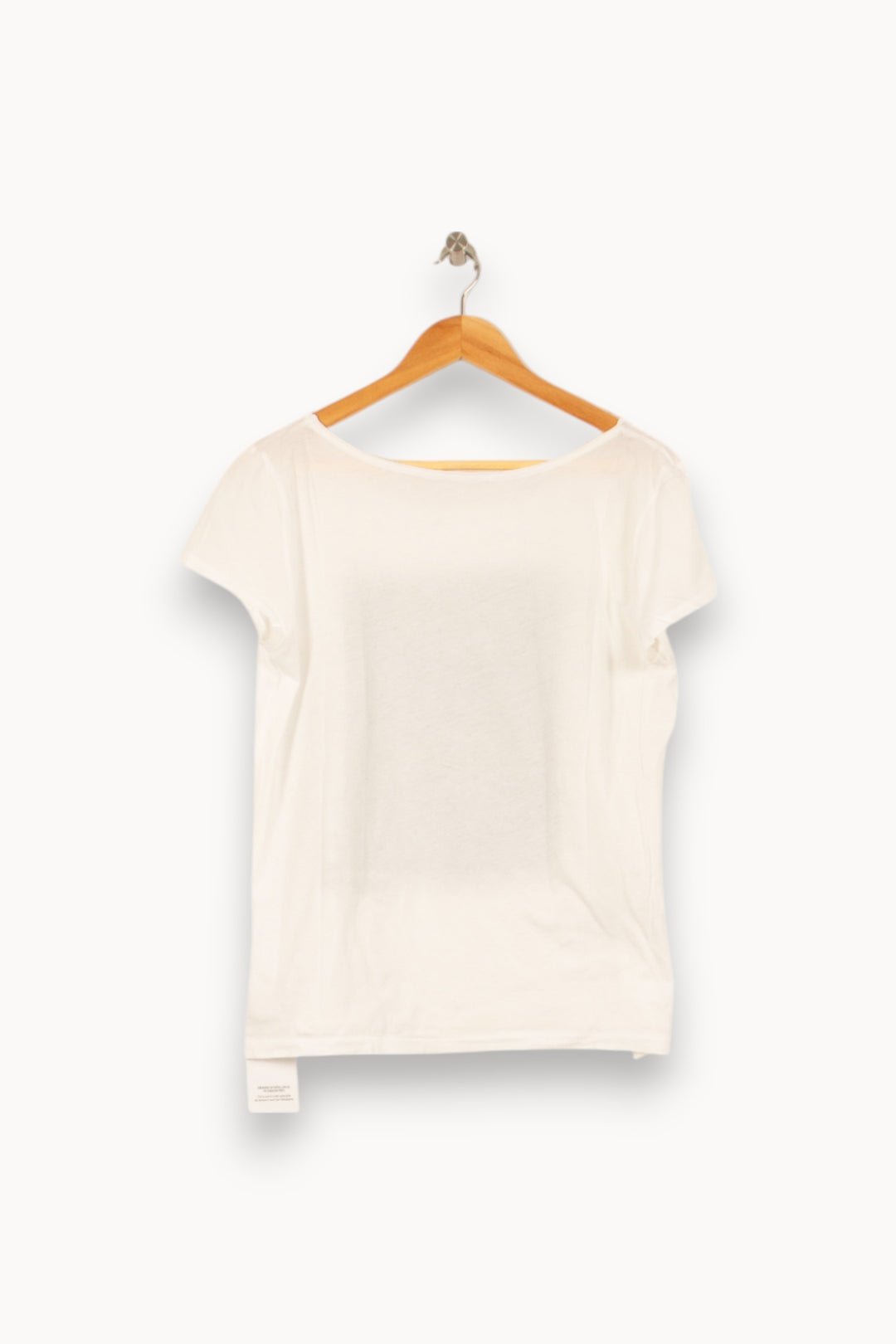 Tee-shirt Blanc et Noir - Taille L/40 de la marque IKKS | PARAD53625 - Vendu par Paradigme - Image 4