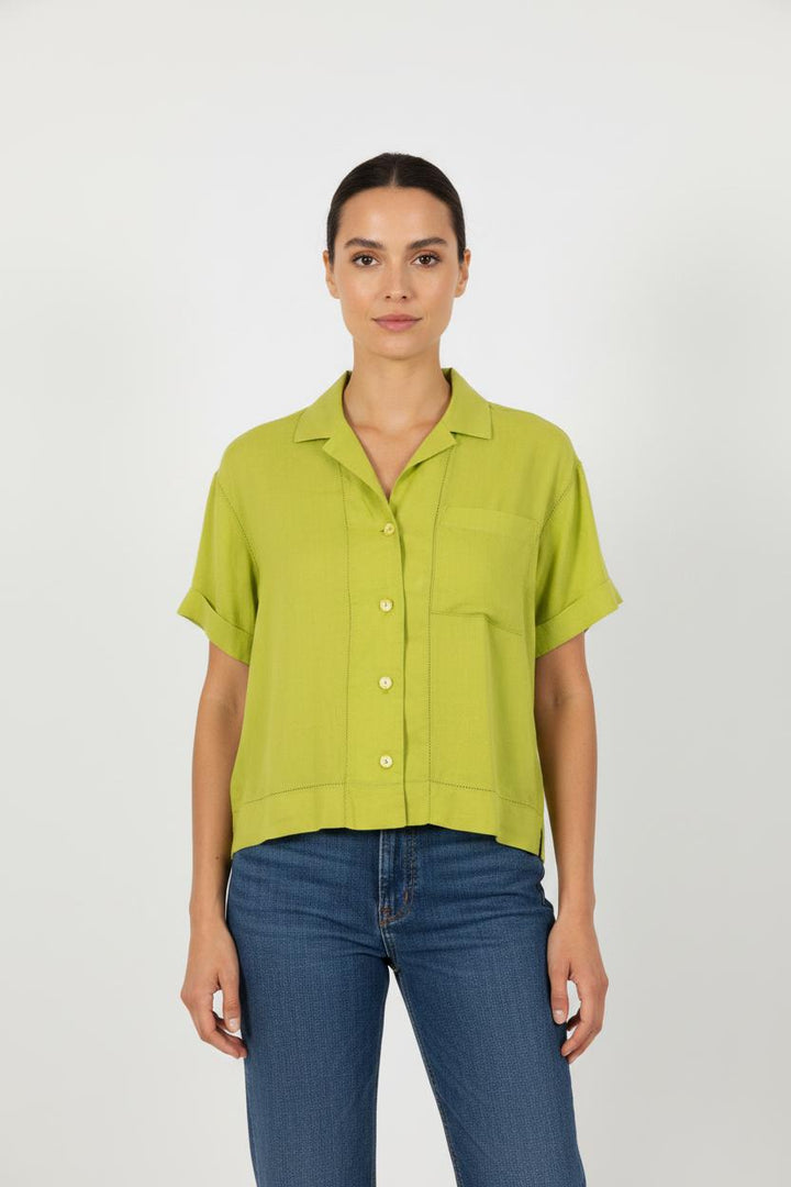 Chemisette Verte - Taille S/36