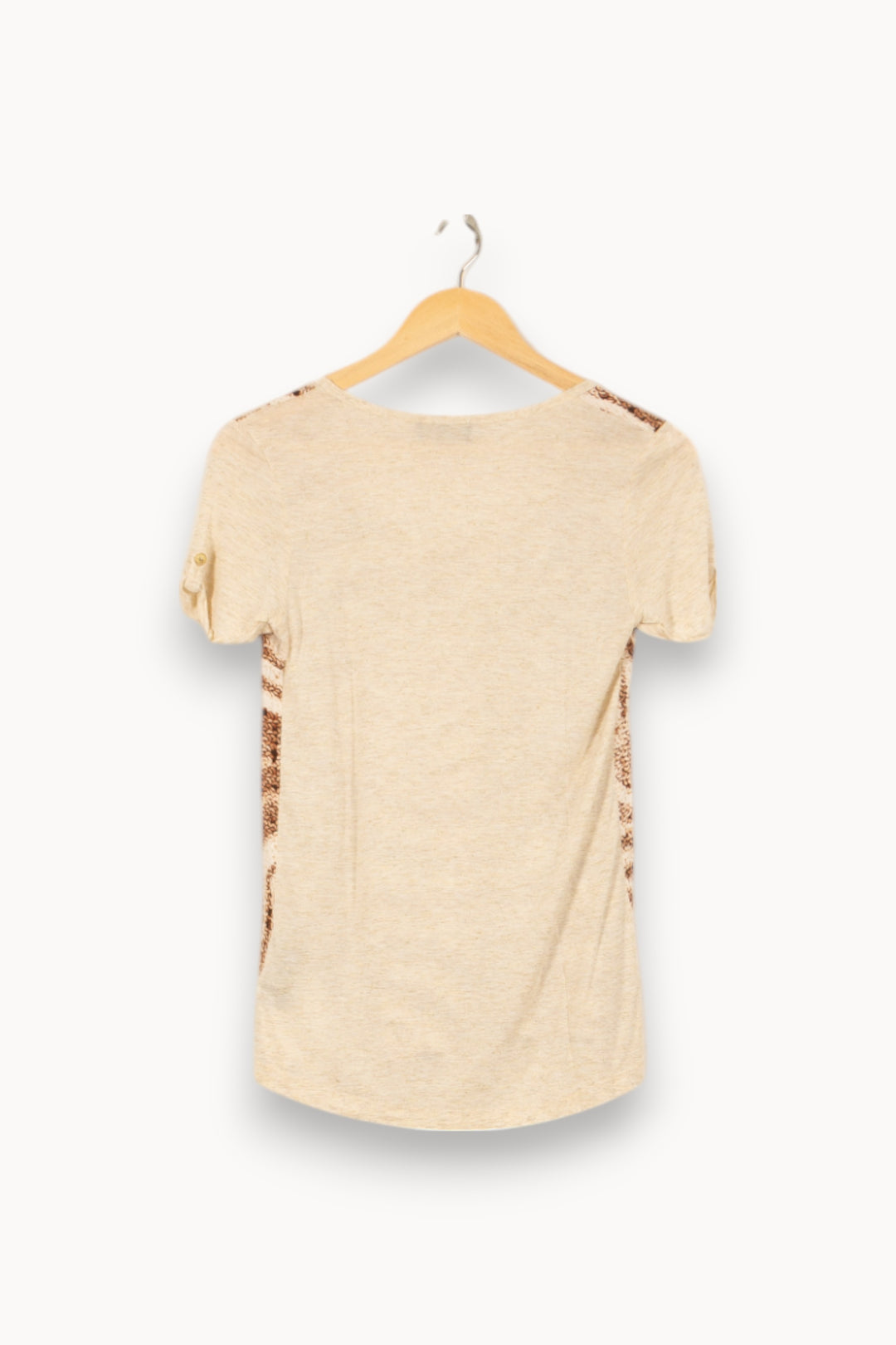 Tee-shirt Beige et Marron - Taille M/38 de la marque One Step | PARAD53645 - Vendu par Paradigme - Image 4