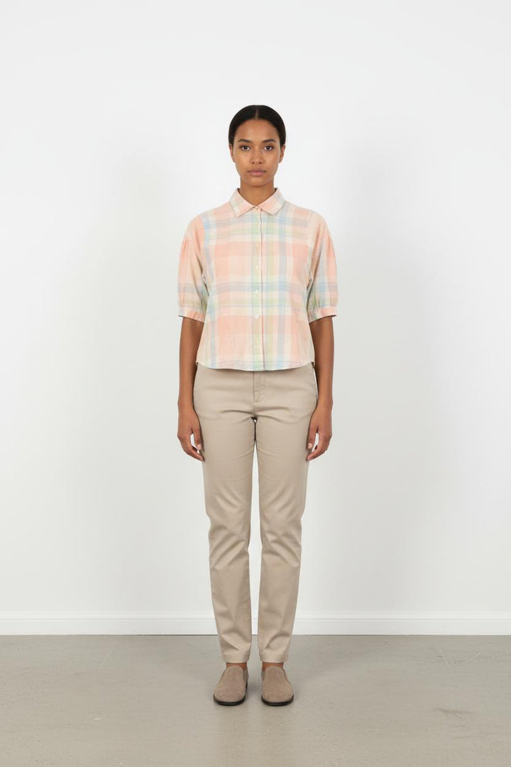 Chemisier Rose et Bleu - Taille M/38