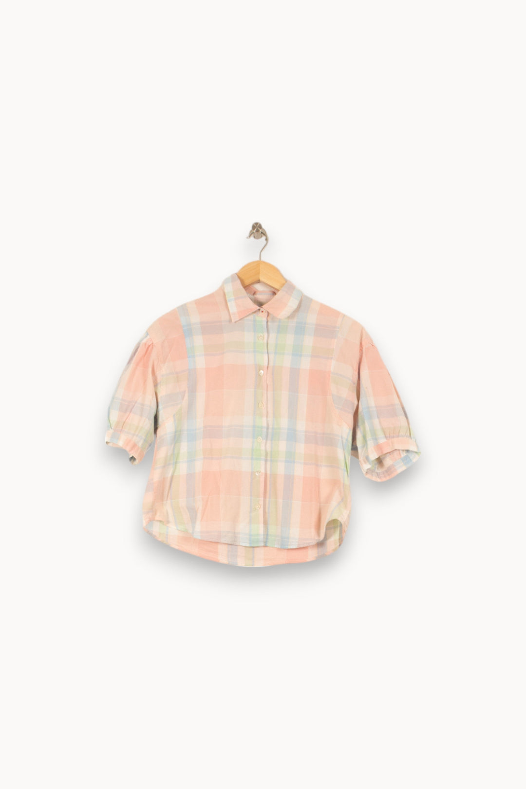 Chemisier Rose et Bleu - Taille M/38
