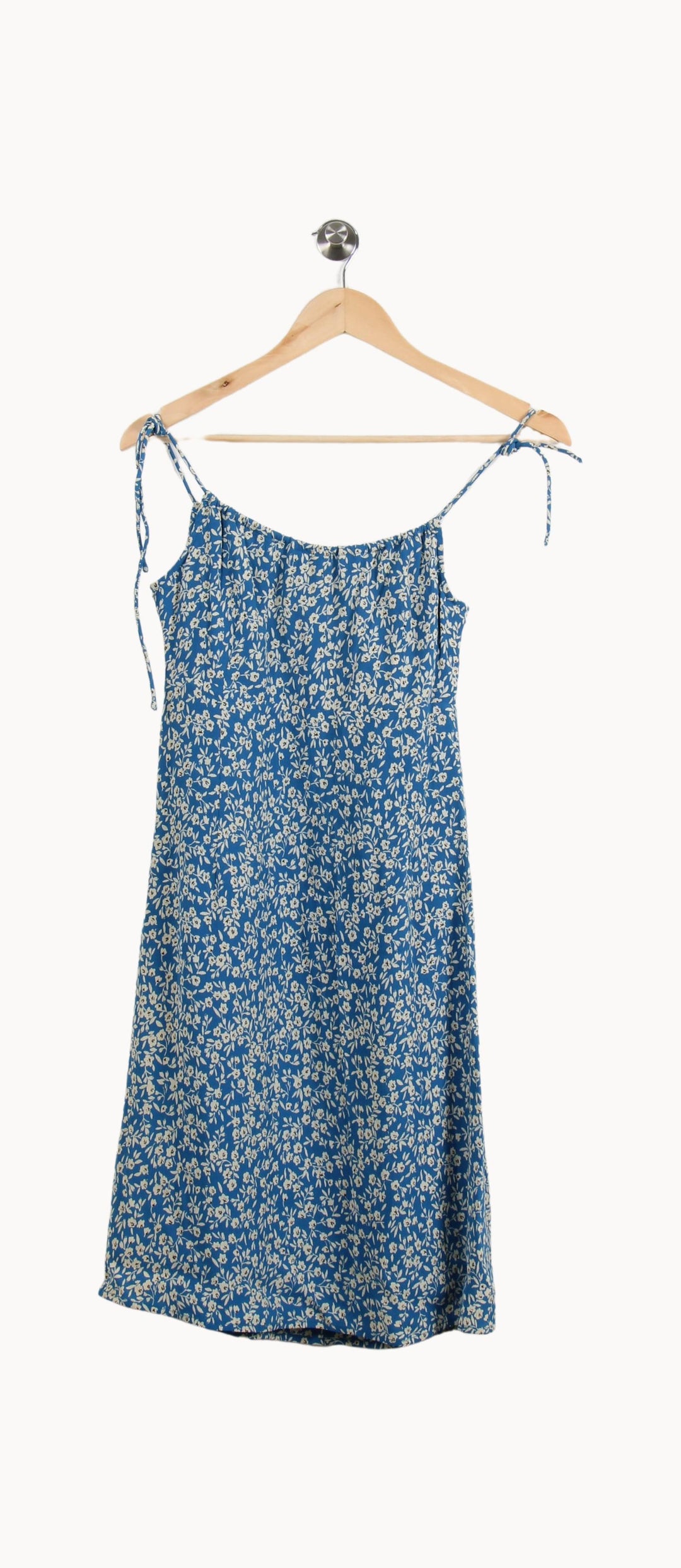 Robe Fleurie Bleue et Blanche - Taille S/36 de la marque Petite Mendigote | PARAD53659 - Vendu par Paradigme - Image 4