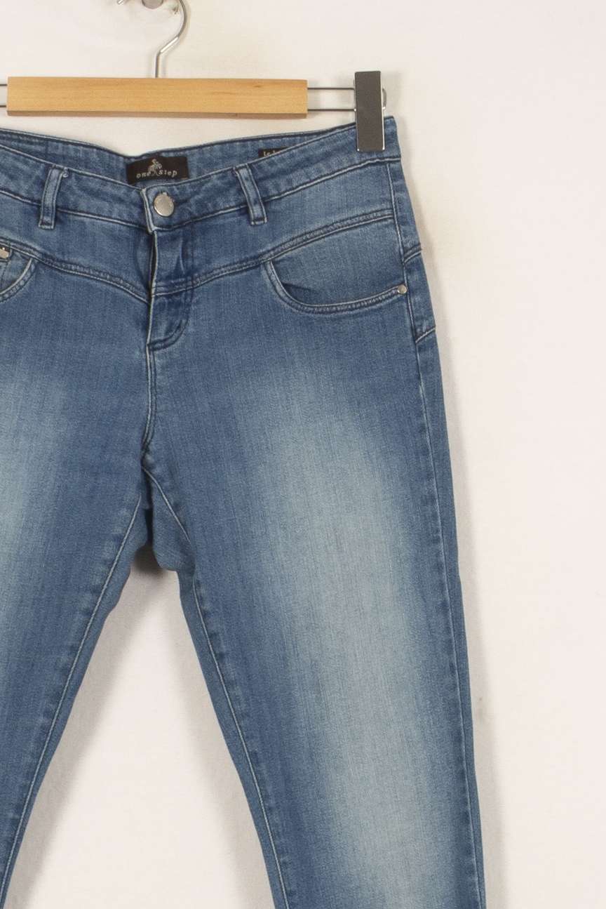 Jean Slim Bleu - Taille M/38 de la marque One Step | PARAD53660 - Vendu par Paradigme - Image 3