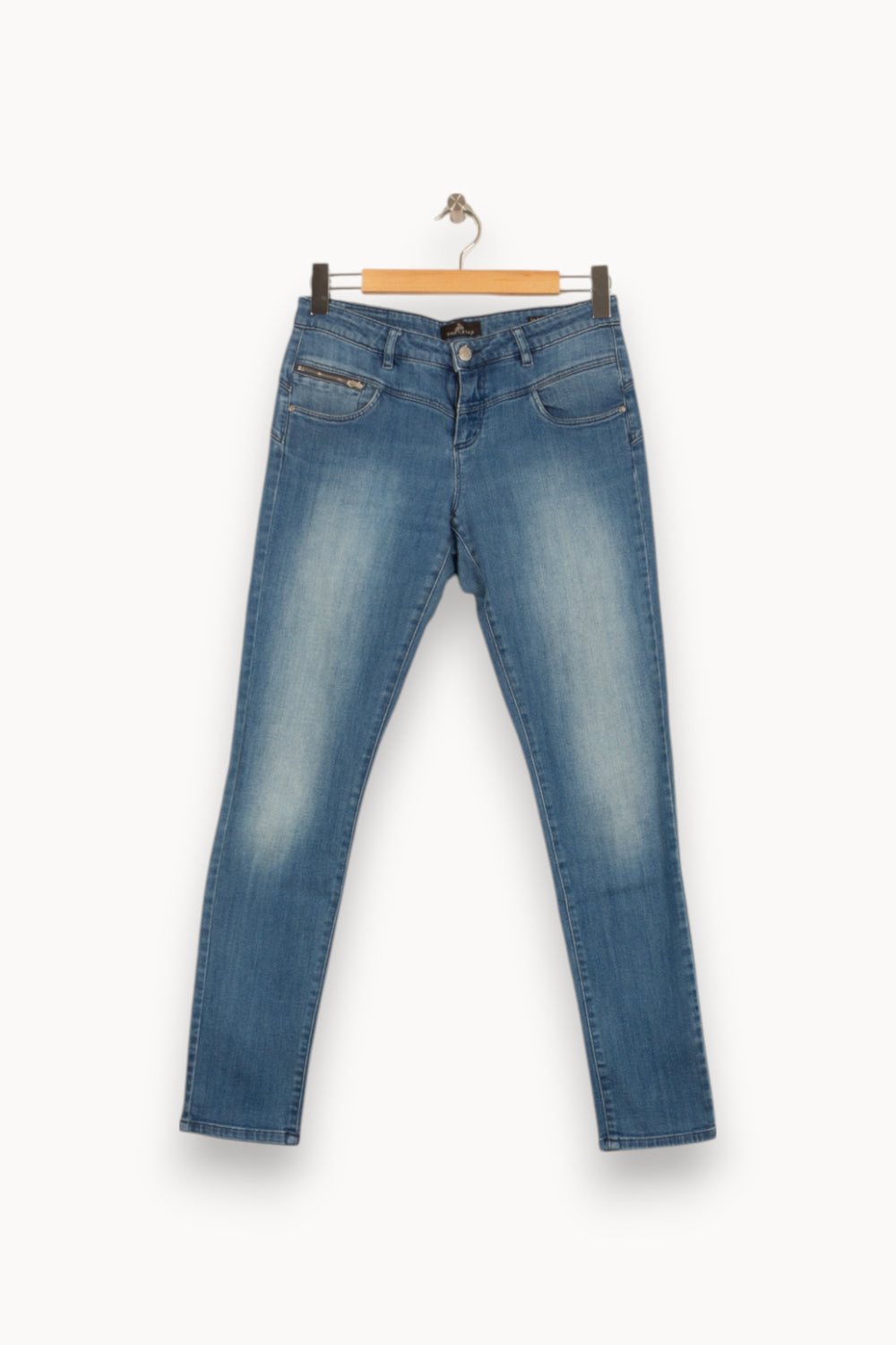 Jean Slim Bleu - Taille M/38 de la marque One Step | PARAD53660 - Vendu par Paradigme - Image 2