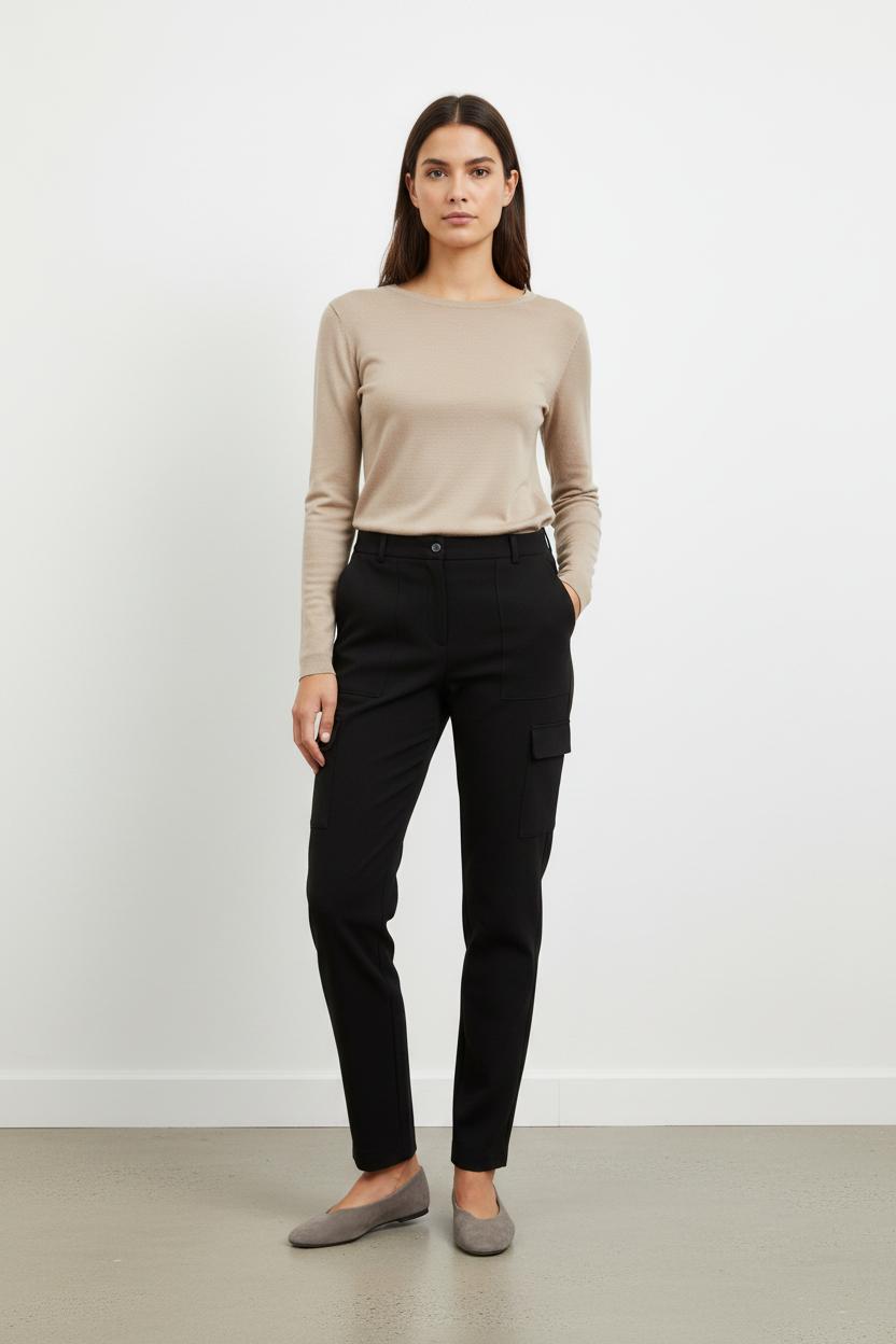 Pantalon Cargo Noir - Taille M/38