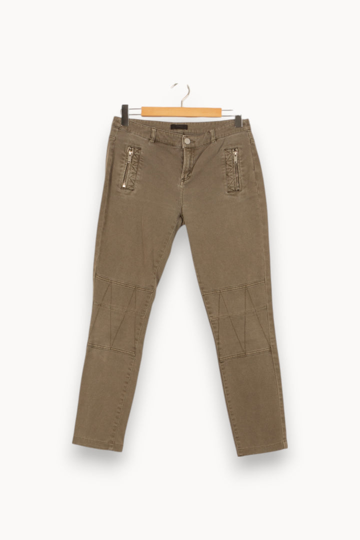 Pantalon Vert - Taille L/40 de la marque IKKS | PARAD53662 - Vendu par Paradigme - Image 2