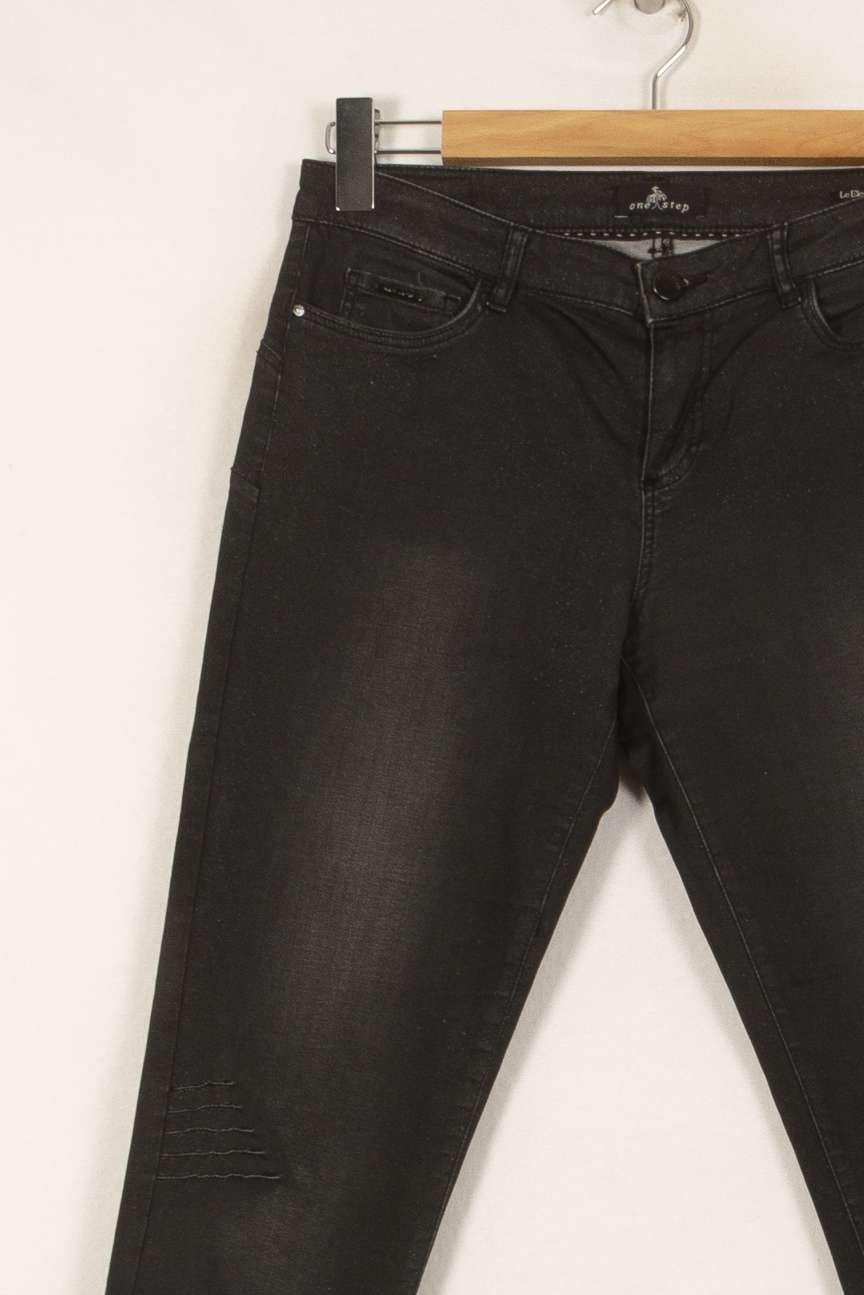 Jean Noir - Taille L/40 de la marque One Step | PARAD53663 - Vendu par Paradigme - Image 3