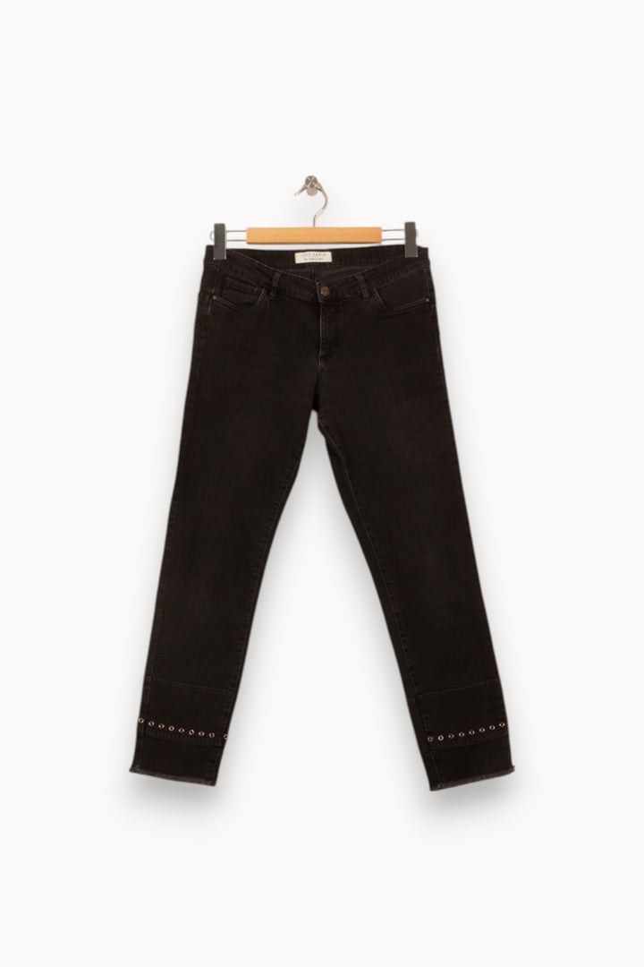 Jean Noir - Taille L/40 de la marque IKKS | PARAD53664 - Vendu par Paradigme - Image 2