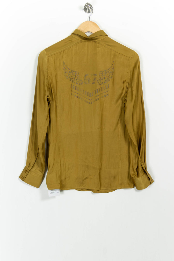 Chemise Or - Taille M/38 de la marque IKKS | PARAD53669 - Vendu par Paradigme - Image 4