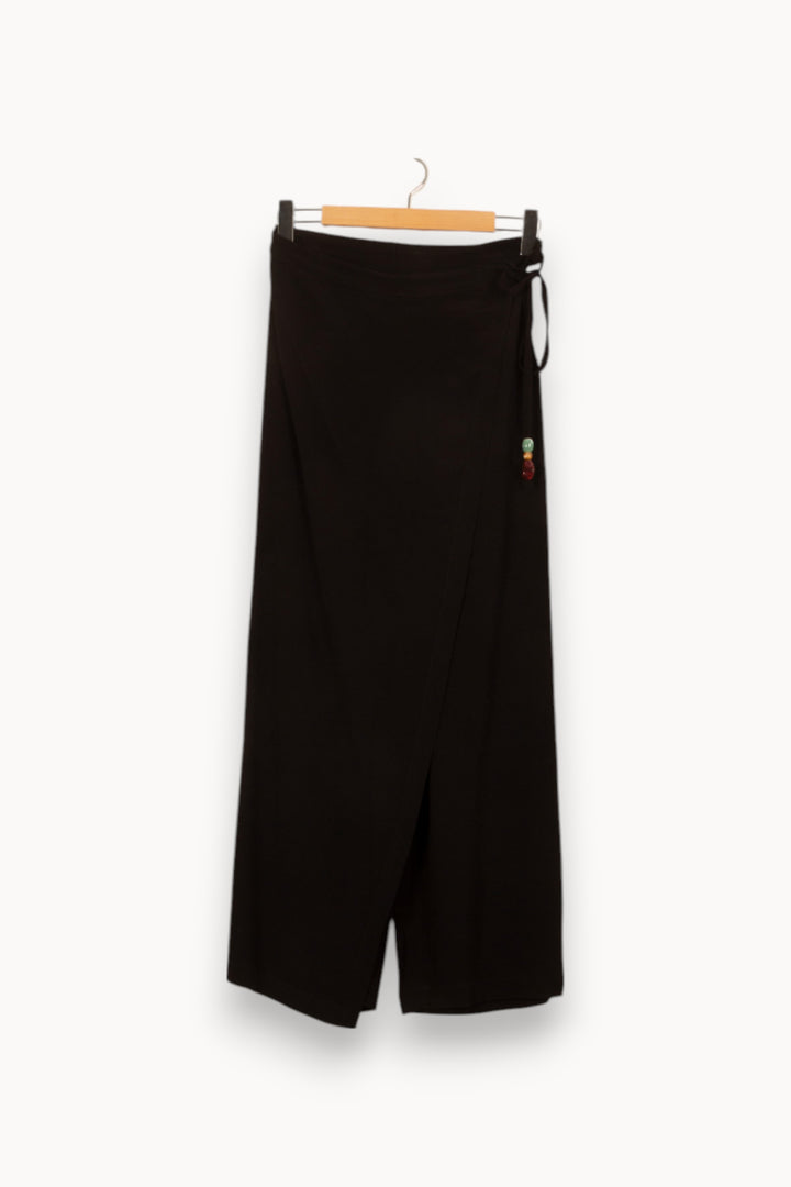 Pantalon Portefeuille Noir - Taille M/38 de la marque IKKS | PARAD53672 - Vendu par Paradigme - Image 2