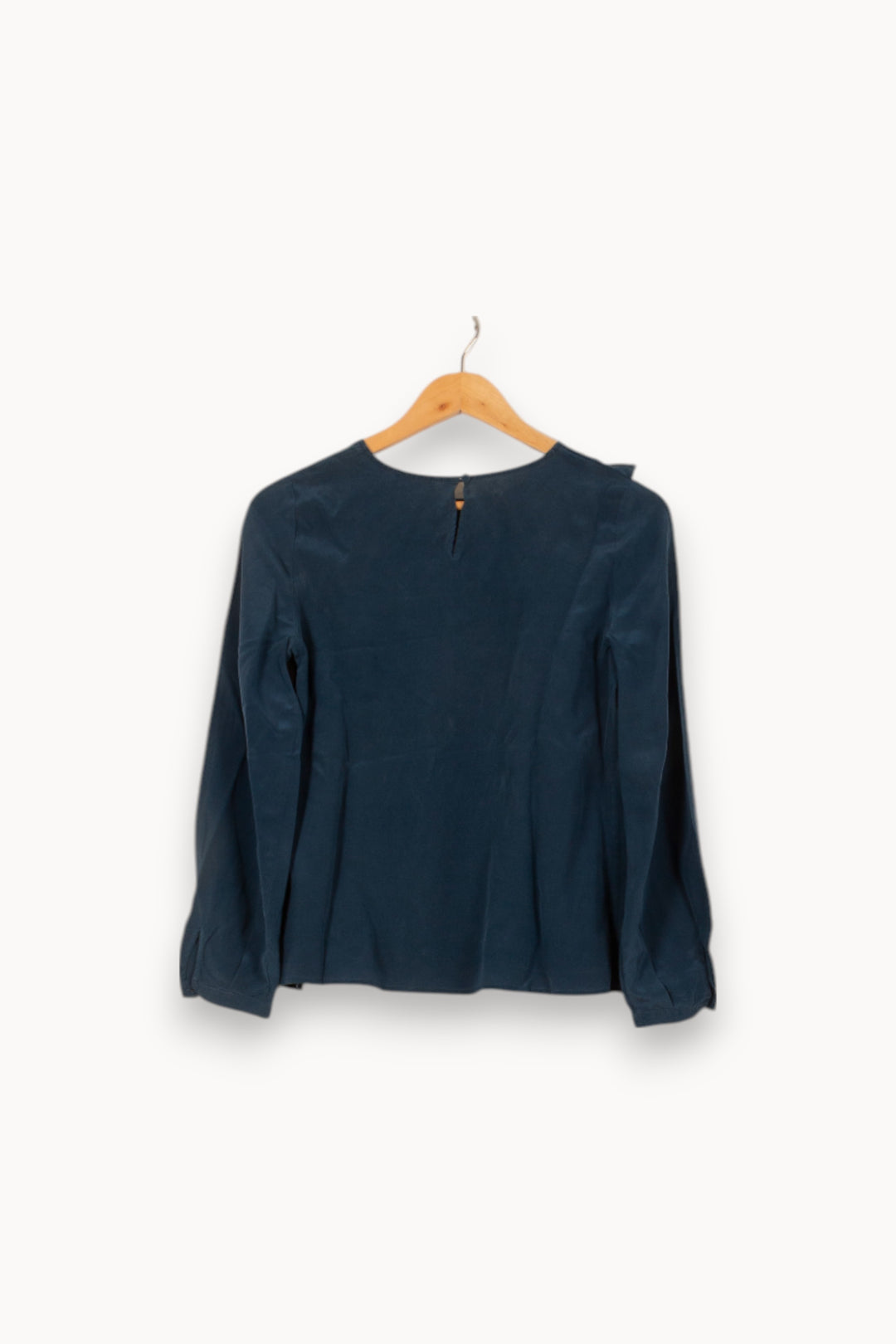 Blouse Bleue - Taille S/36 de la marque Claudie Pierlot | PARAD53687 - Vendu par Paradigme - Image 4