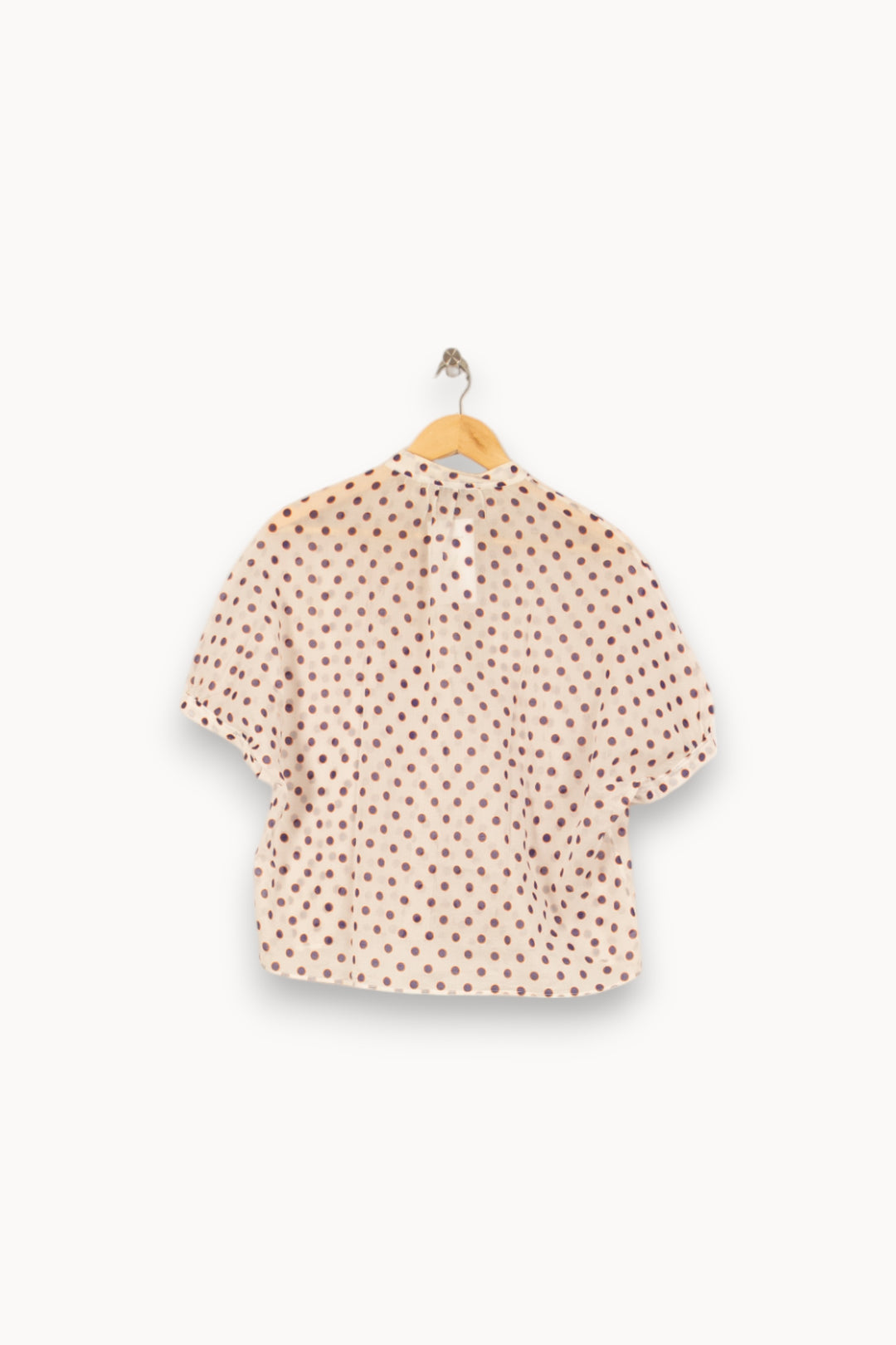 Chemise Blanche et Marron - Taille XS/34 de la marque Paul & Joe Sister | PARAD53688 - Vendu par Paradigme - Image 4