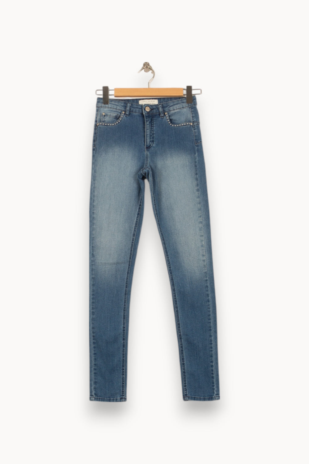 Jean Skinny Bleu - Taille XS/34 de la marque IKKS | PARAD53693 - Vendu par Paradigme - Image 2