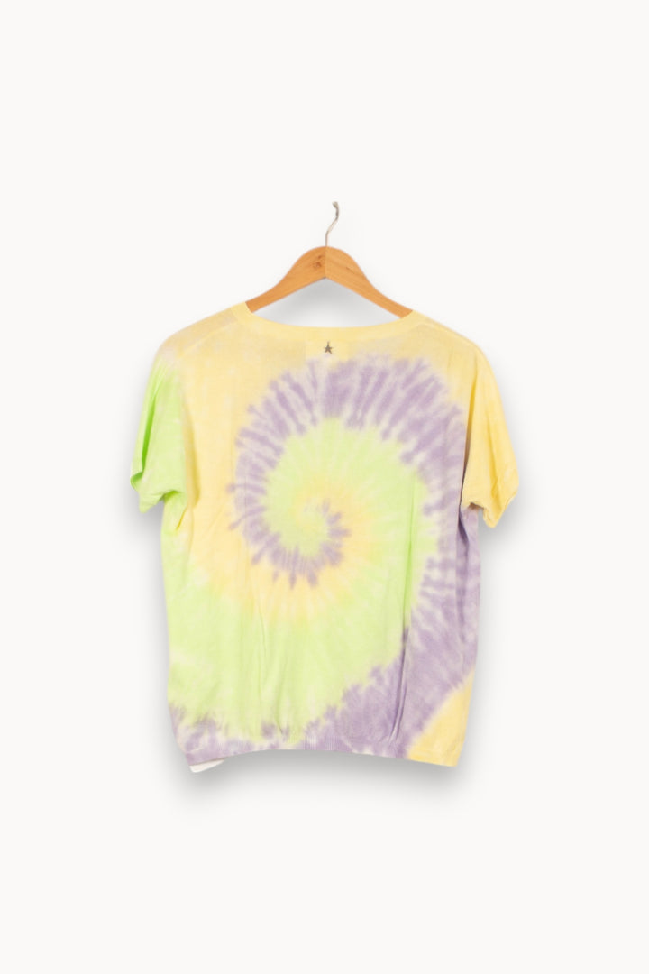 Tee-shirt Jaune et Violet - Taille S/36 de la marque Sud express | PARAD53695 - Vendu par Paradigme - Image 4