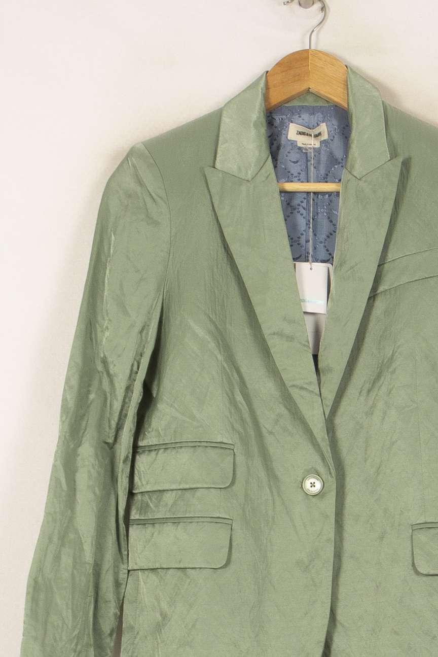 Blazer Vert - Taille S/36 de la marque Zadig&Voltaire | PARAD53700 - Vendu par Paradigme - Image 3