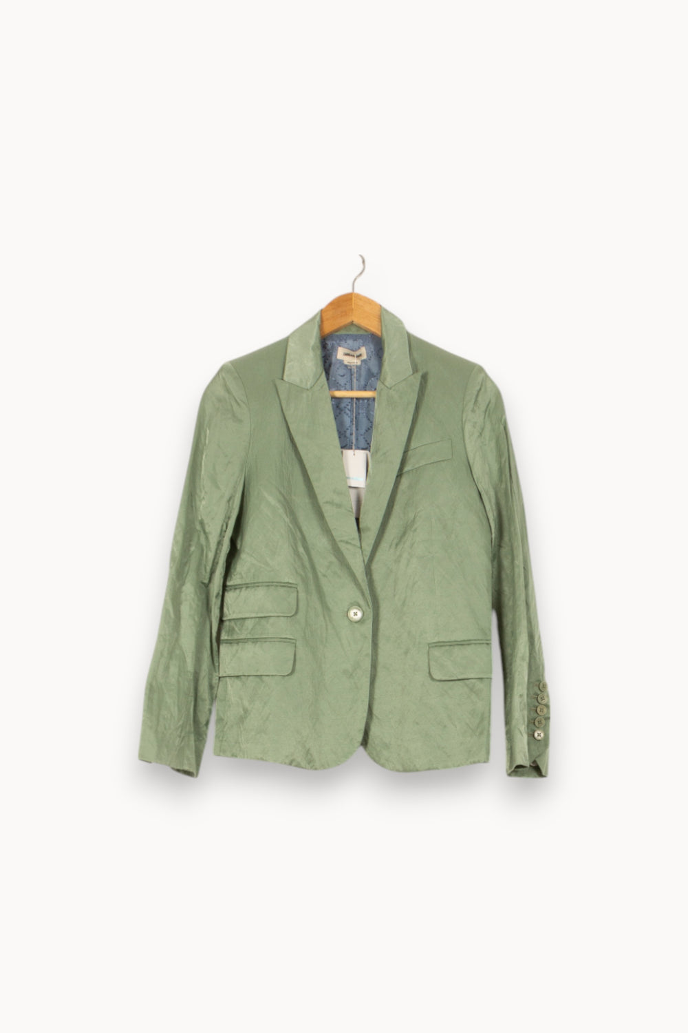 Blazer Vert - Taille S/36 de la marque Zadig&Voltaire | PARAD53700 - Vendu par Paradigme - Image 2