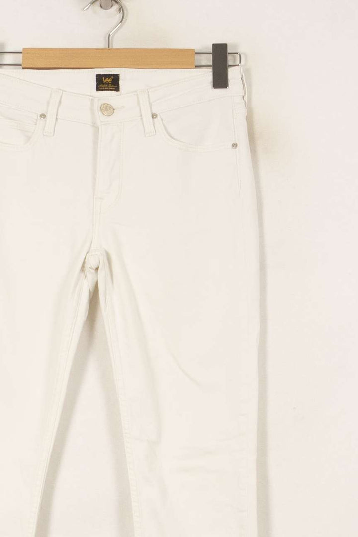 Jean Blanc - Taille M/38 de la marque Lee | PARAD53702 - Vendu par Paradigme - Image 3