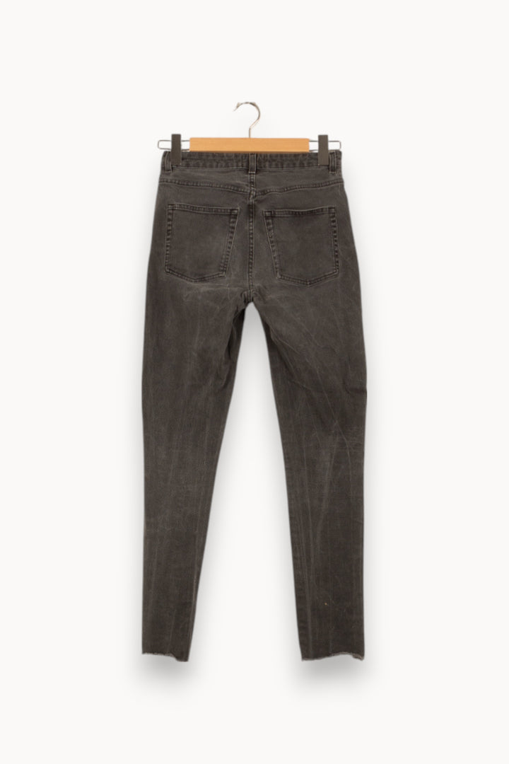 Jean Slim Gris - Taille L/40 de la marque Acne Studios | PARAD53705 - Vendu par Paradigme - Image 4