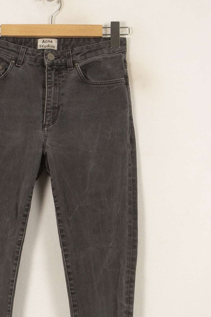 Jean Slim Gris - Taille L/40 de la marque Acne Studios | PARAD53705 - Vendu par Paradigme - Image 3