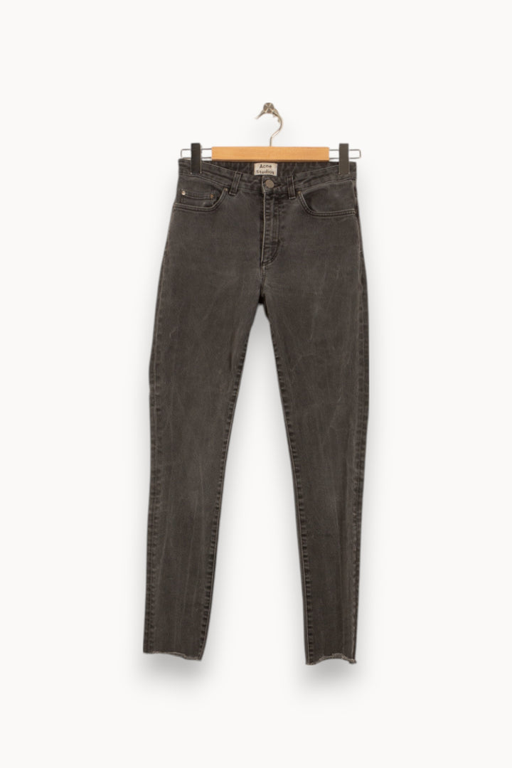 Jean Slim Gris - Taille L/40 de la marque Acne Studios | PARAD53705 - Vendu par Paradigme - Image 2