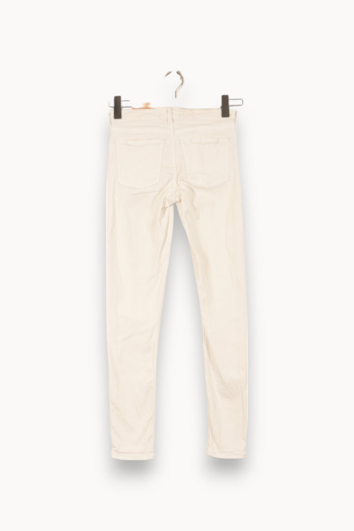 Jean Slim Blanc - Taille S/36 de la marque Acne Studios | PARAD53706 - Vendu par Paradigme - Image 4