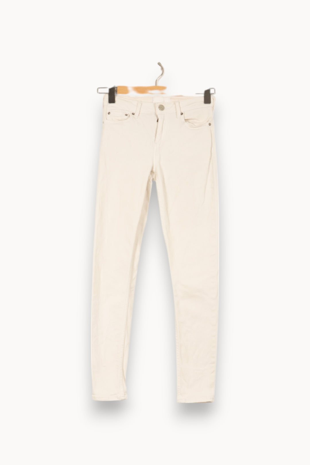 Jean Slim Blanc - Taille S/36 de la marque Acne Studios | PARAD53706 - Vendu par Paradigme - Image 2