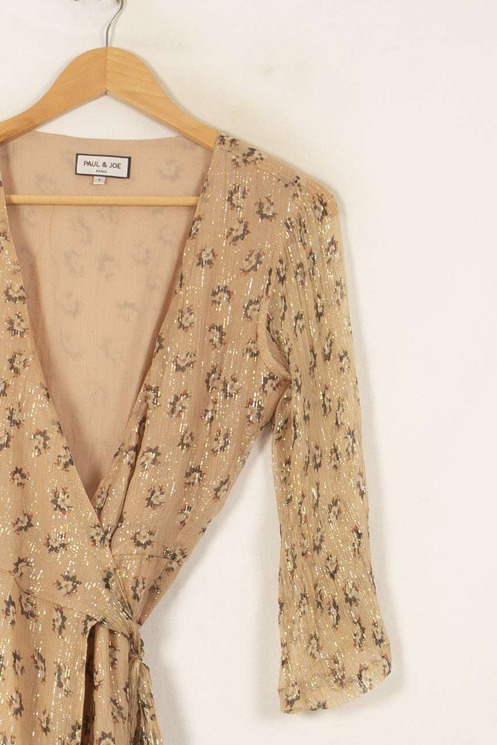Combishort Beige - Taille M/38 de la marque Paul & Joe | PARAD53709 - Vendu par Paradigme - Image 3