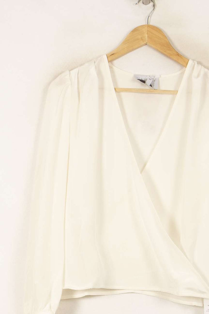 Blouse Blanche - Taille S/36 de la marque Maison Lemoine | PARAD53711 - Vendu par Paradigme - Image 3