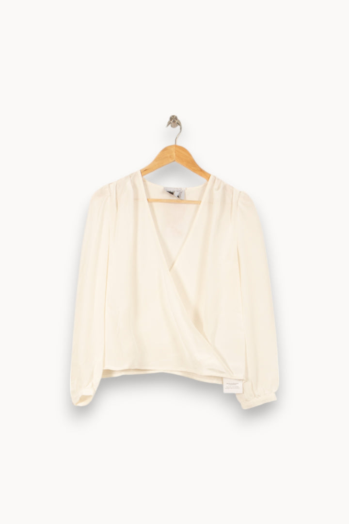 Blouse Blanche - Taille S/36 de la marque Maison Lemoine | PARAD53711 - Vendu par Paradigme - Image 2