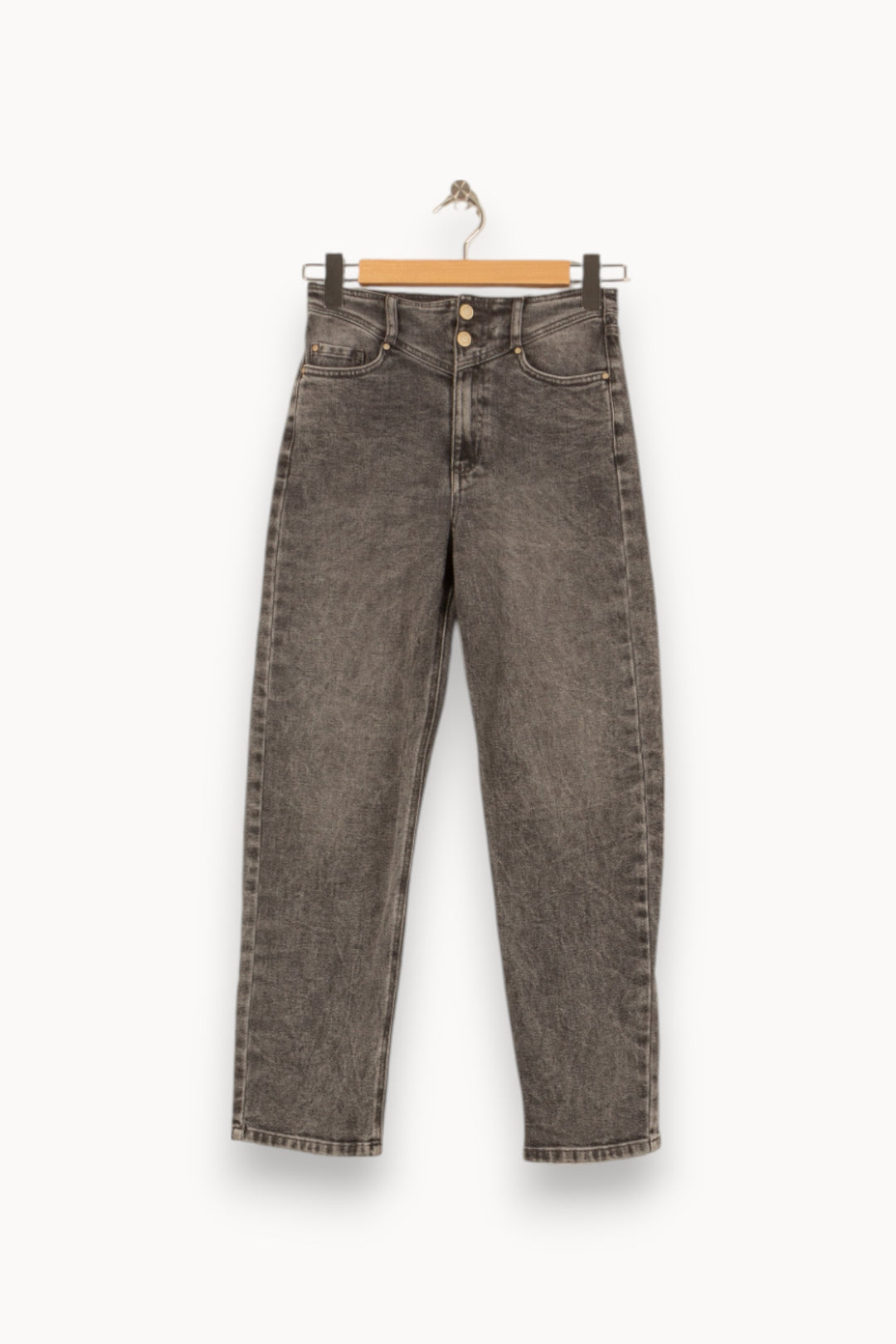 Jean Gris - Taille XS/34 de la marque IKKS | PARAD53714 - Vendu par Paradigme - Image 2