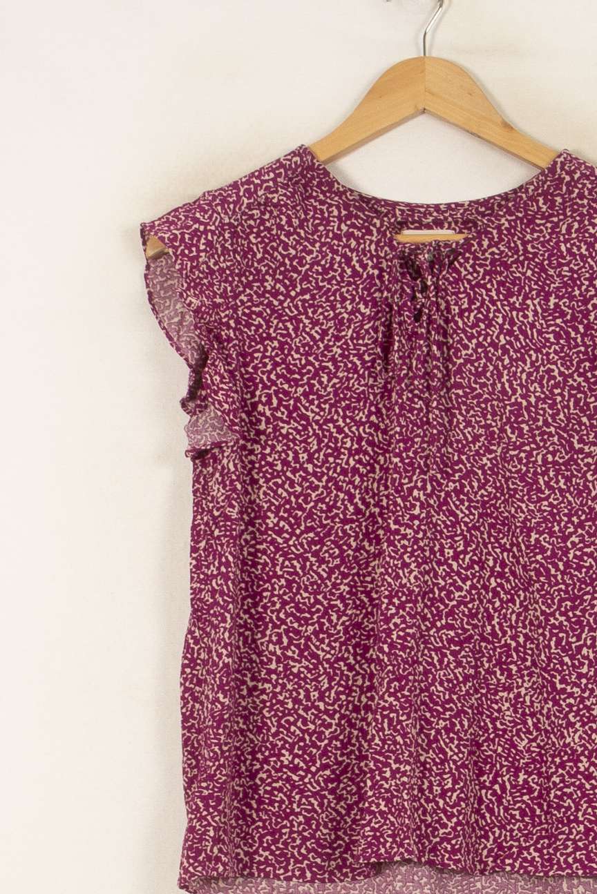 Blouse Rose et Blanche - Taille S/36 de la marque Maison 123 | PARAD53715 - Vendu par Paradigme - Image 3