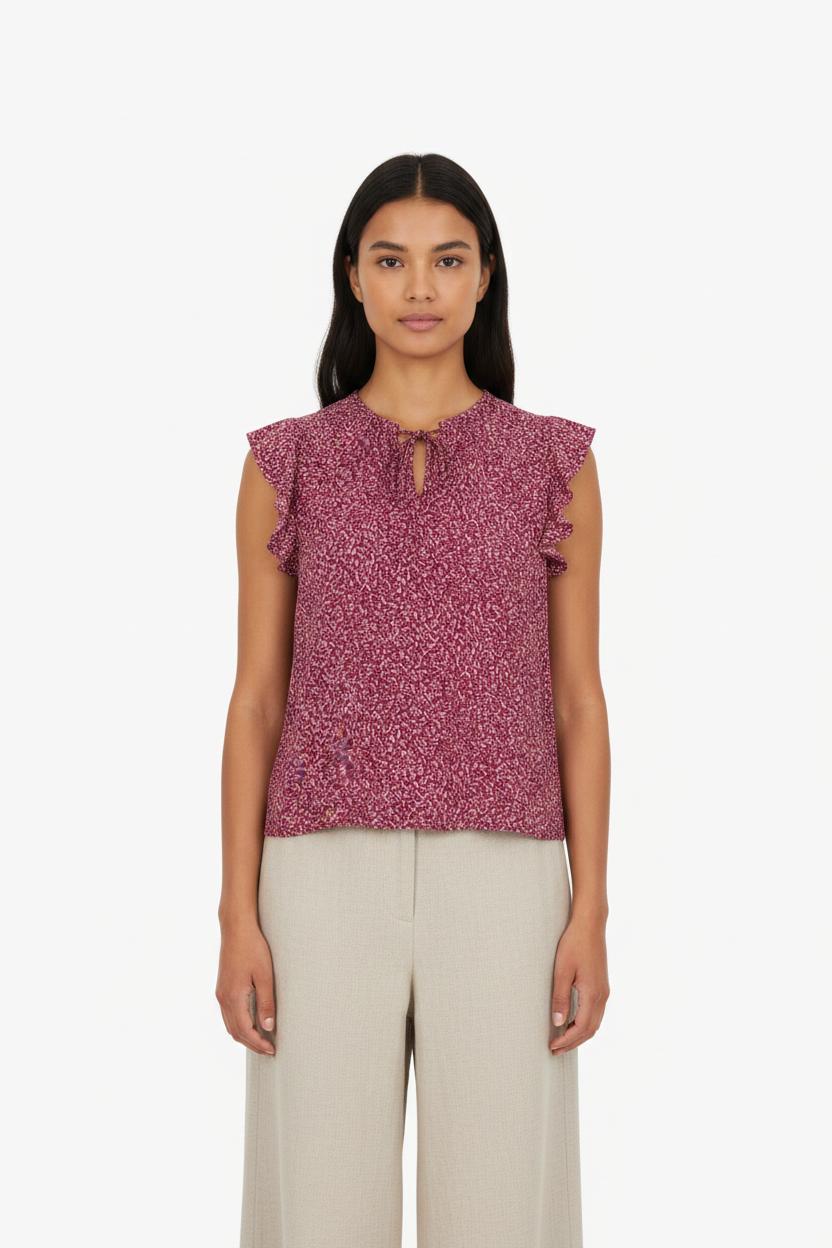Blouse Rose et Blanche - Taille S/36
