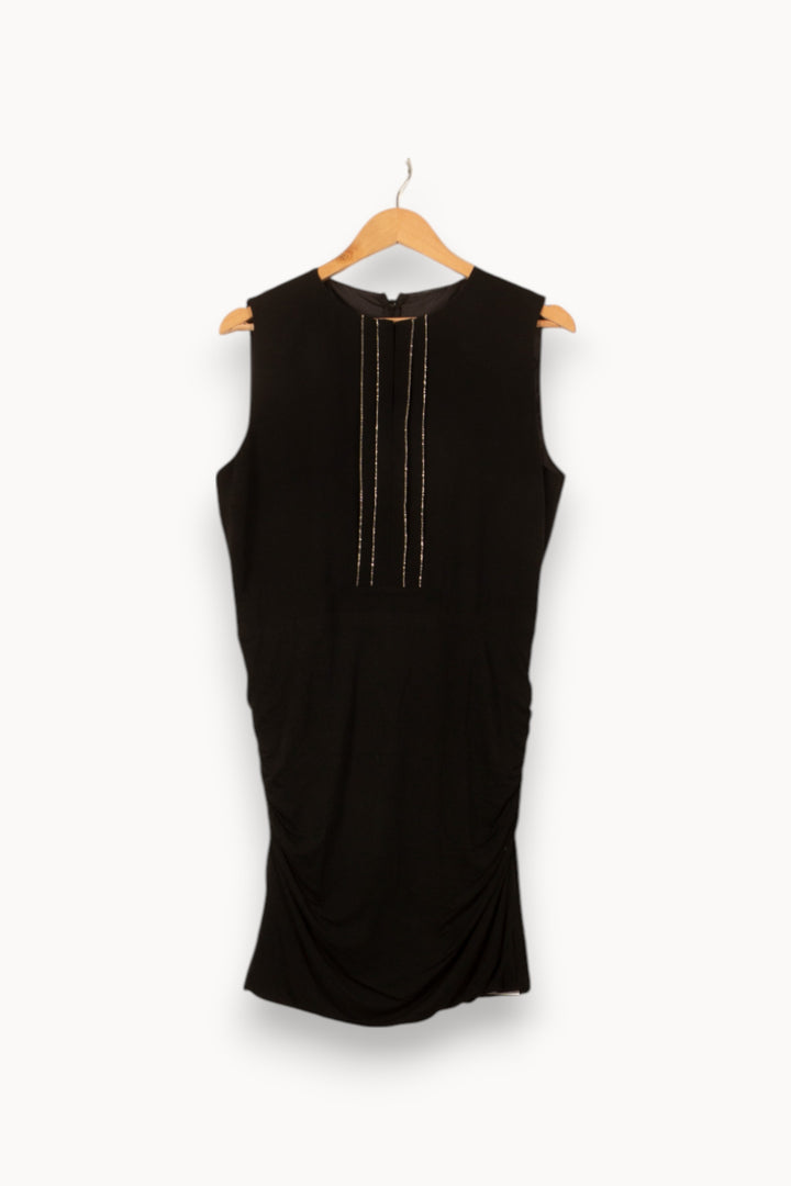 Robe Sans Manches Noire - Taille XL/42 de la marque IKKS | PARAD53736 - Vendu par Paradigme - Image 2
