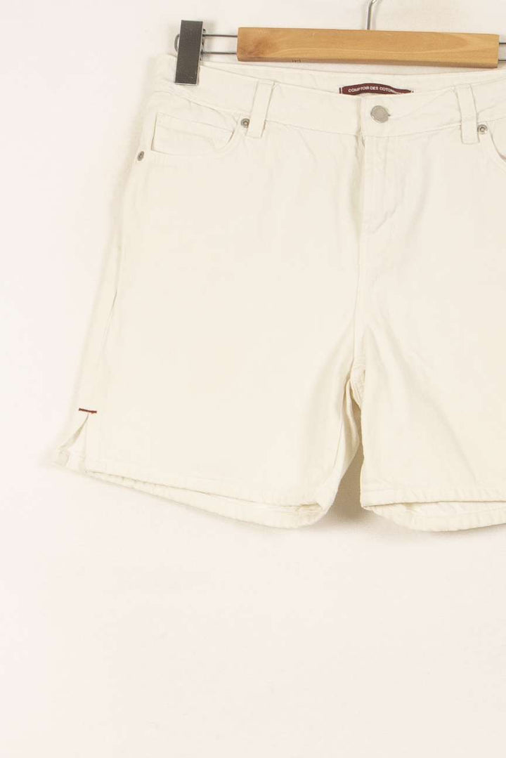 Short Blanc - Taille M/38 de la marque Comptoir des Cotonniers | PARAD53737 - Vendu par Paradigme - Image 3