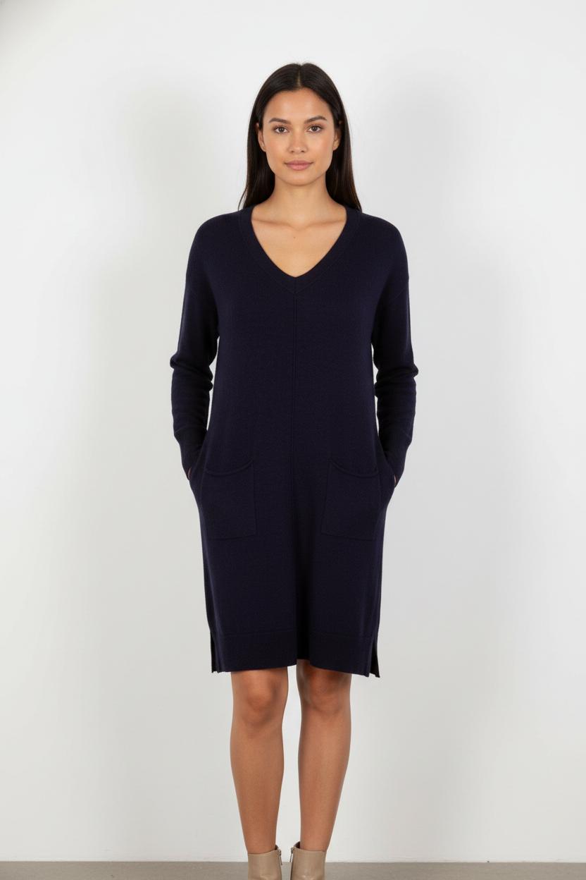 Robe Pull Bleue - Taille S/36