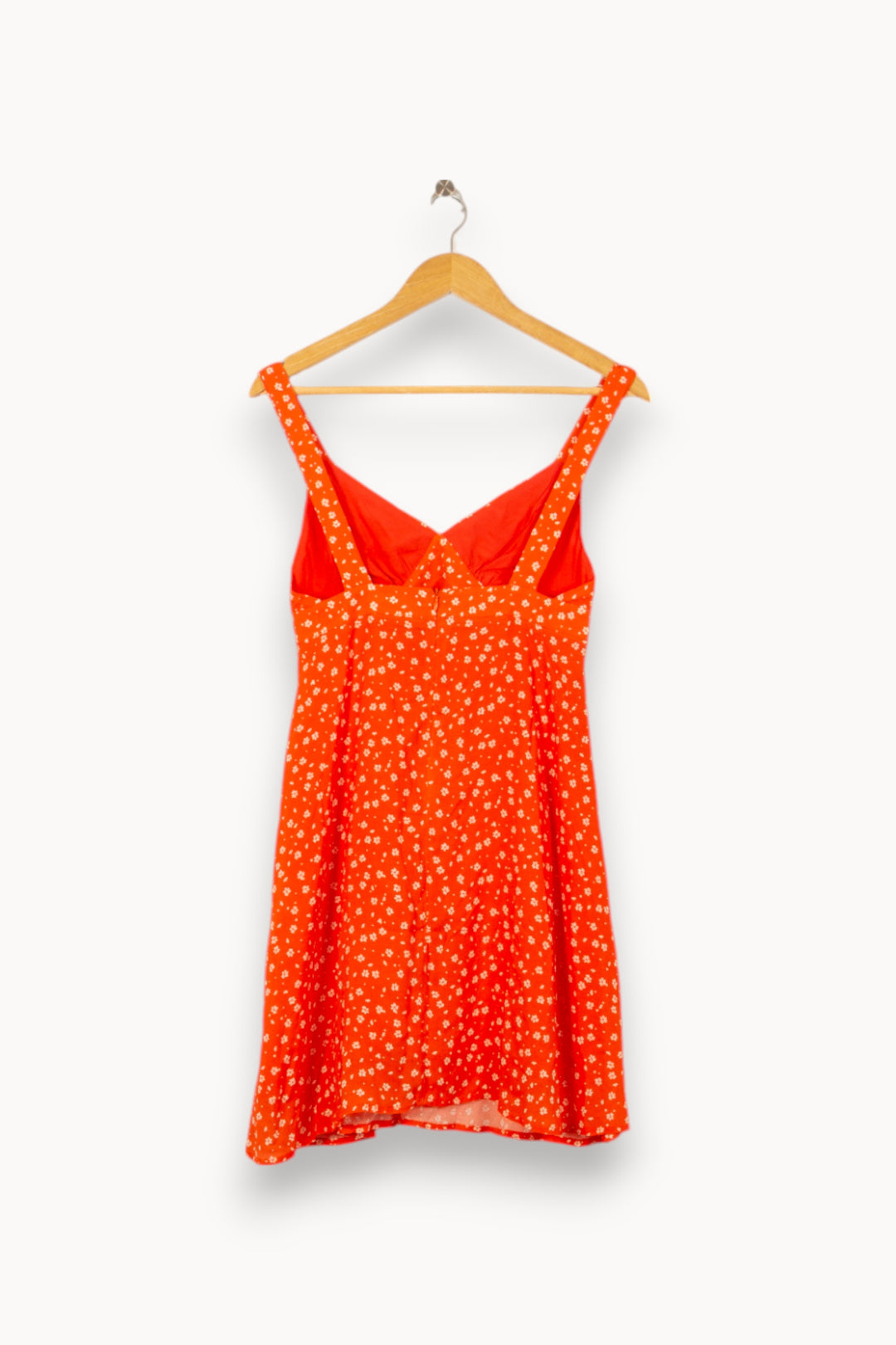 Robe Fleurie Rouge et Blanche - Taille XS/34 de la marque SAAJ | PARAD53751 - Vendu par Paradigme - Image 4