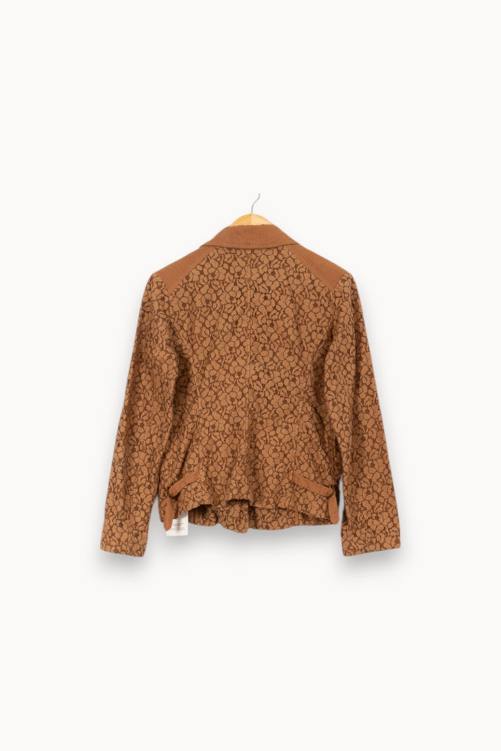 Veste Marron - Taille L/40 de la marque IKKS | PARAD53754 - Vendu par Paradigme - Image 4