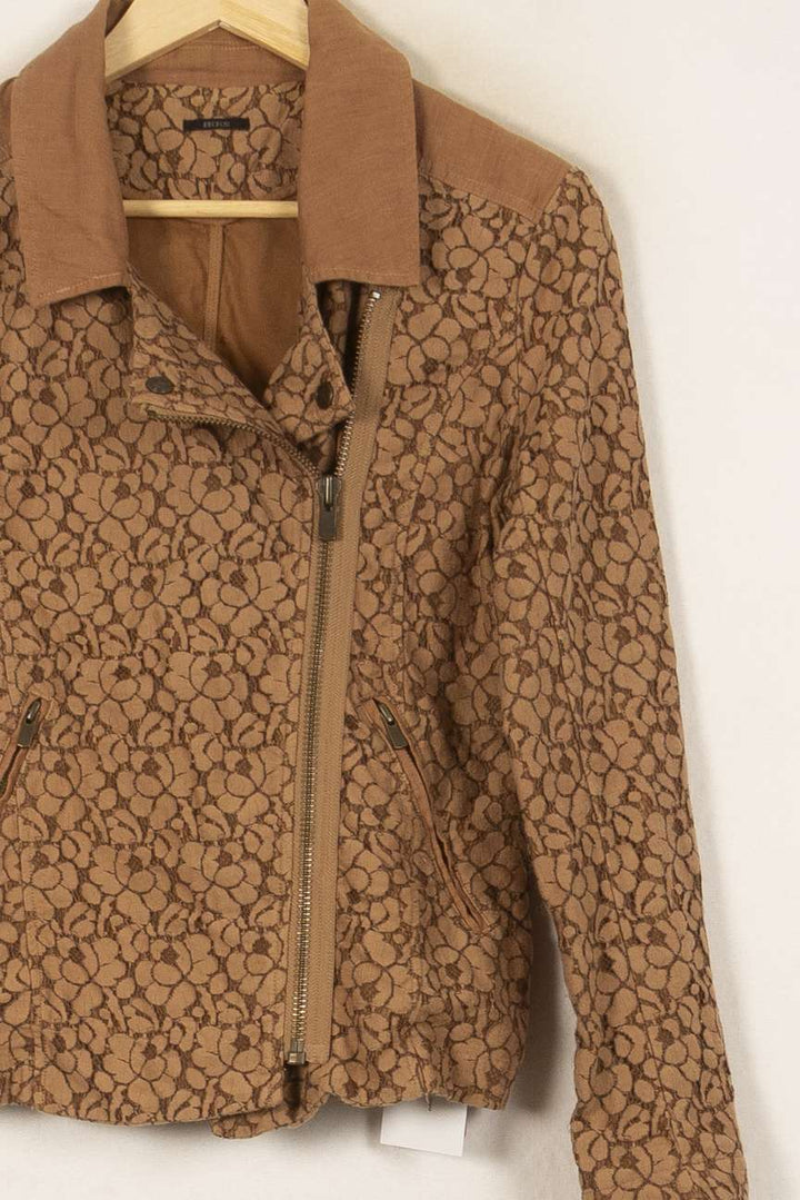 Veste Marron - Taille L/40 de la marque IKKS | PARAD53754 - Vendu par Paradigme - Image 3