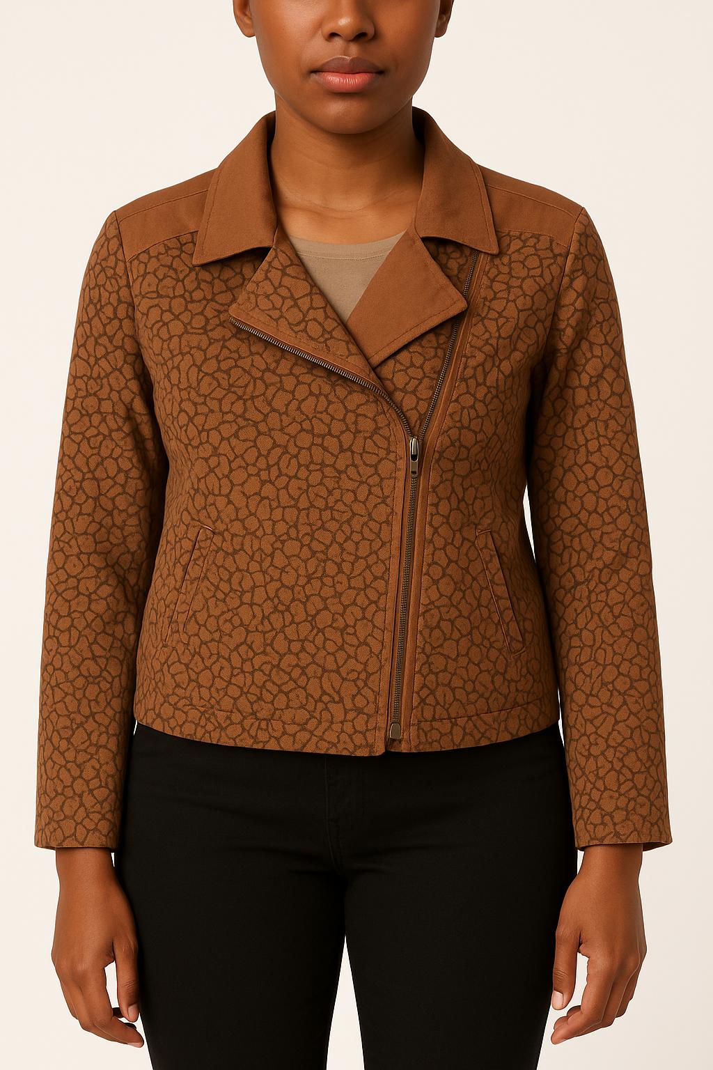 Veste Marron - Taille L/40 de la marque IKKS | PARAD53754 - Vendu par Paradigme - Image 1