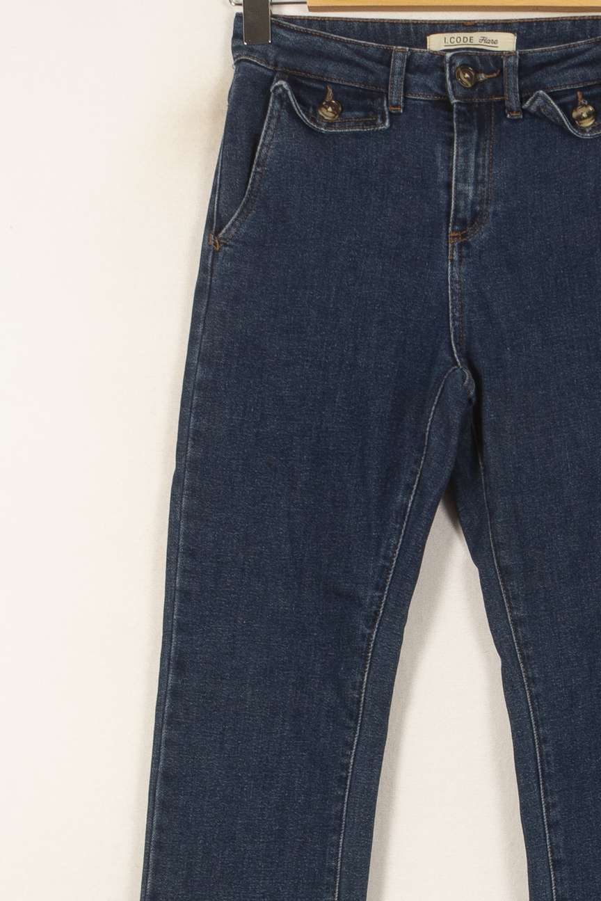 Jean Bleu - Taille S/36 de la marque I.Code | PARAD53756 - Vendu par Paradigme - Image 3