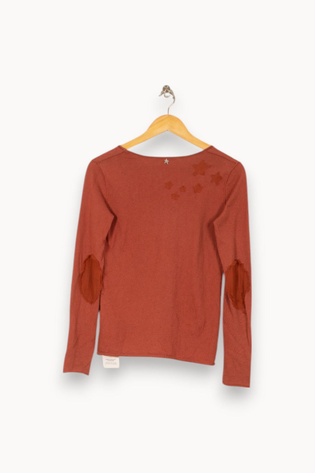 Pull Bordeaux - Taille S/36 de la marque Sud express | PARAD53761 - Vendu par Paradigme - Image 4