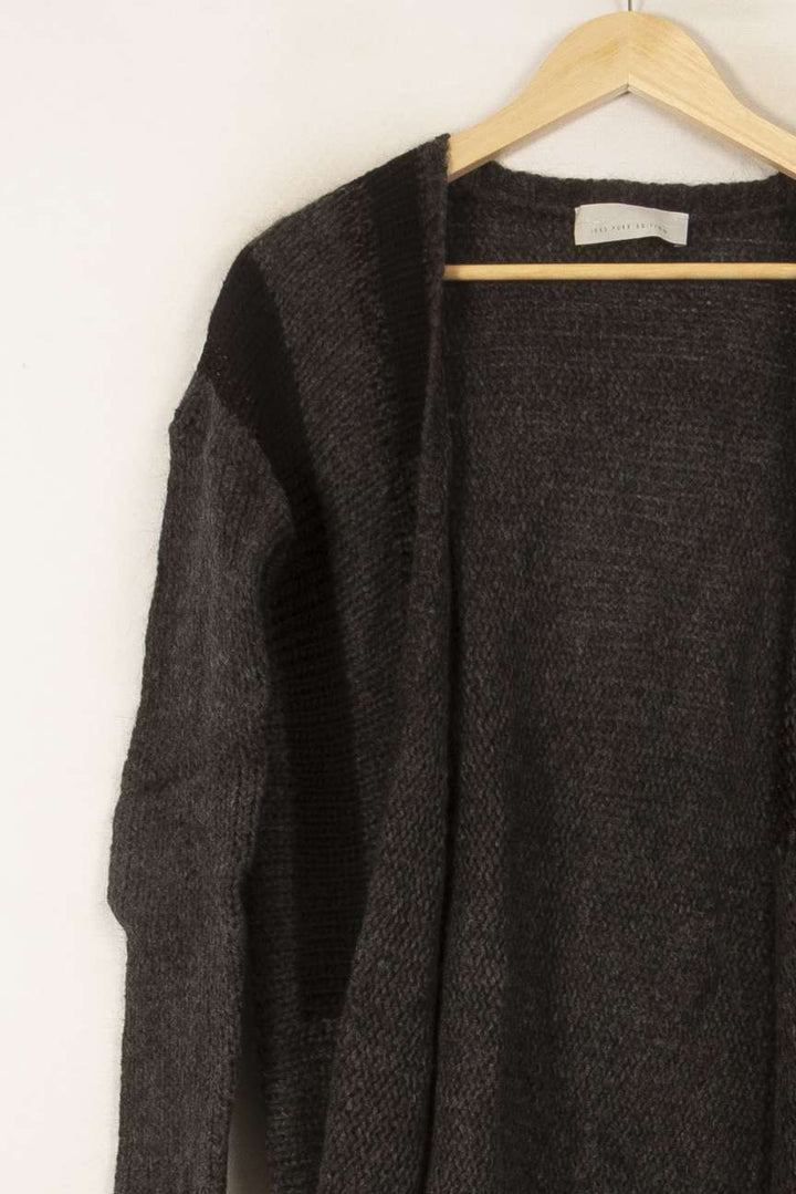 Cardigan Gris - Taille S/36 de la marque IKKS | PARAD53774 - Vendu par Paradigme - Image 3