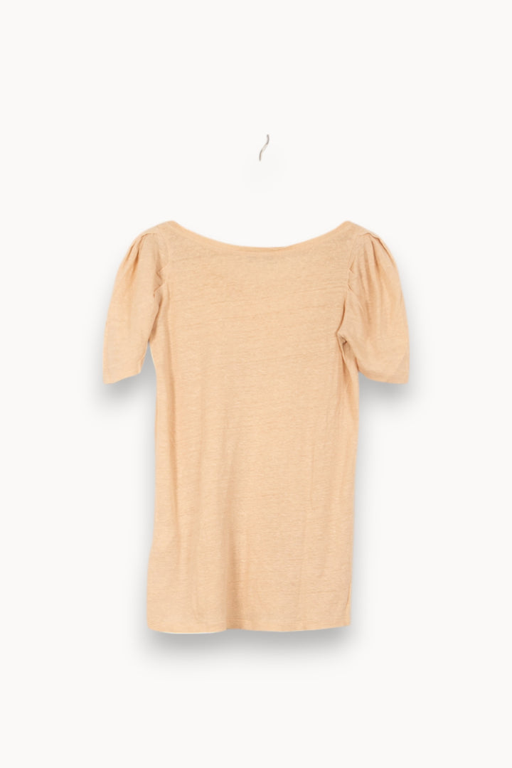 Tee-shirt Beige - Taille S/36 de la marque Sandro | PARAD53775 - Vendu par Paradigme - Image 4