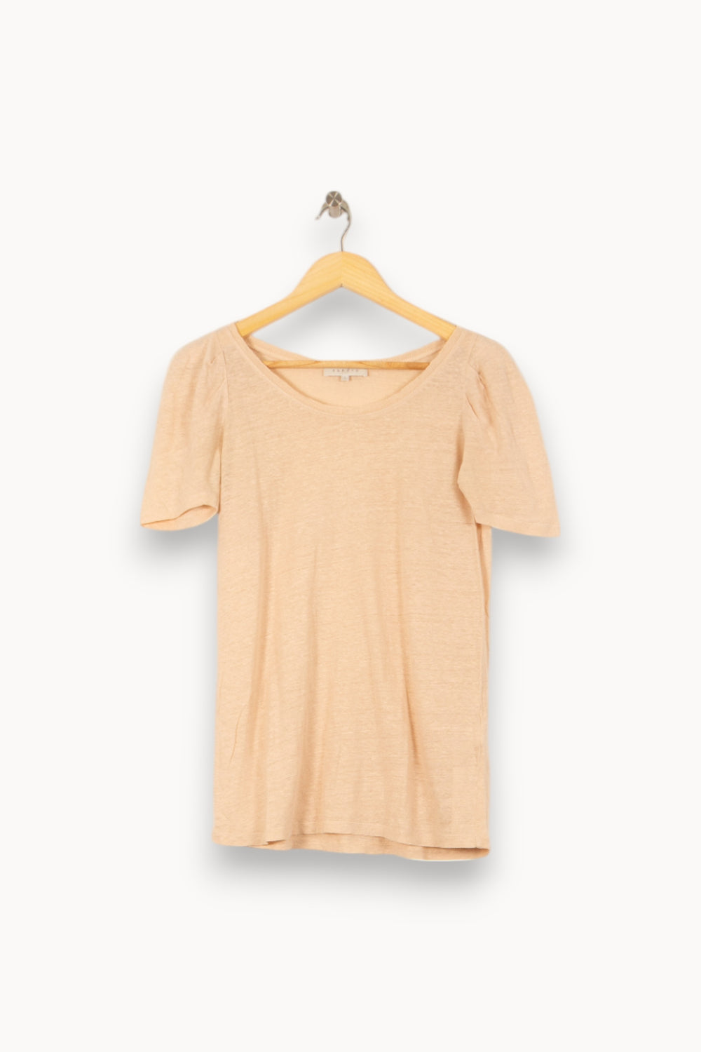 Tee-shirt Beige - Taille S/36 de la marque Sandro | PARAD53775 - Vendu par Paradigme - Image 2