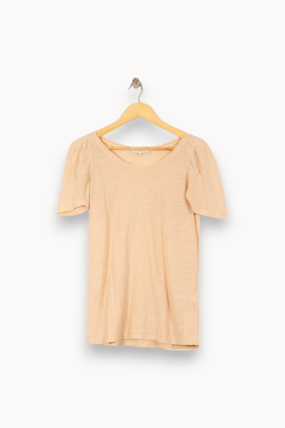 Tee-shirt Beige - Taille S/36 de la marque Sandro | PARAD53775 - Vendu par Paradigme - Image 2