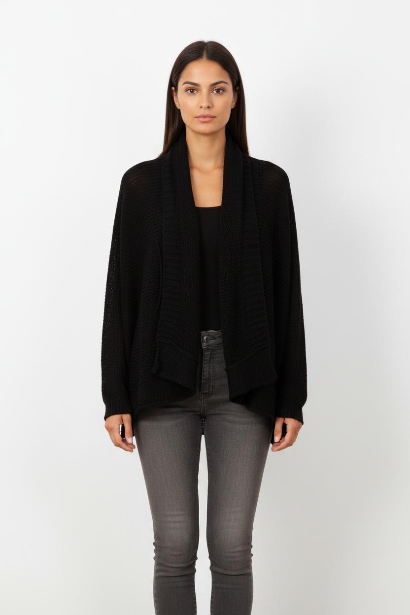 Cardigan Noir - Taille T.U.