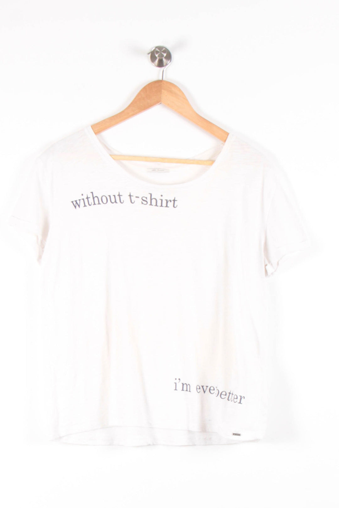 Tee-shirt Blanc - Taille L/40 de la marque IKKS | PARAD53783 - Vendu par Paradigme - Image 2